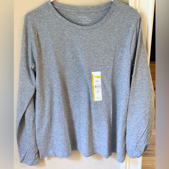 Time and Tru Tops - Time and Tru Long Sleeve Tee for Women